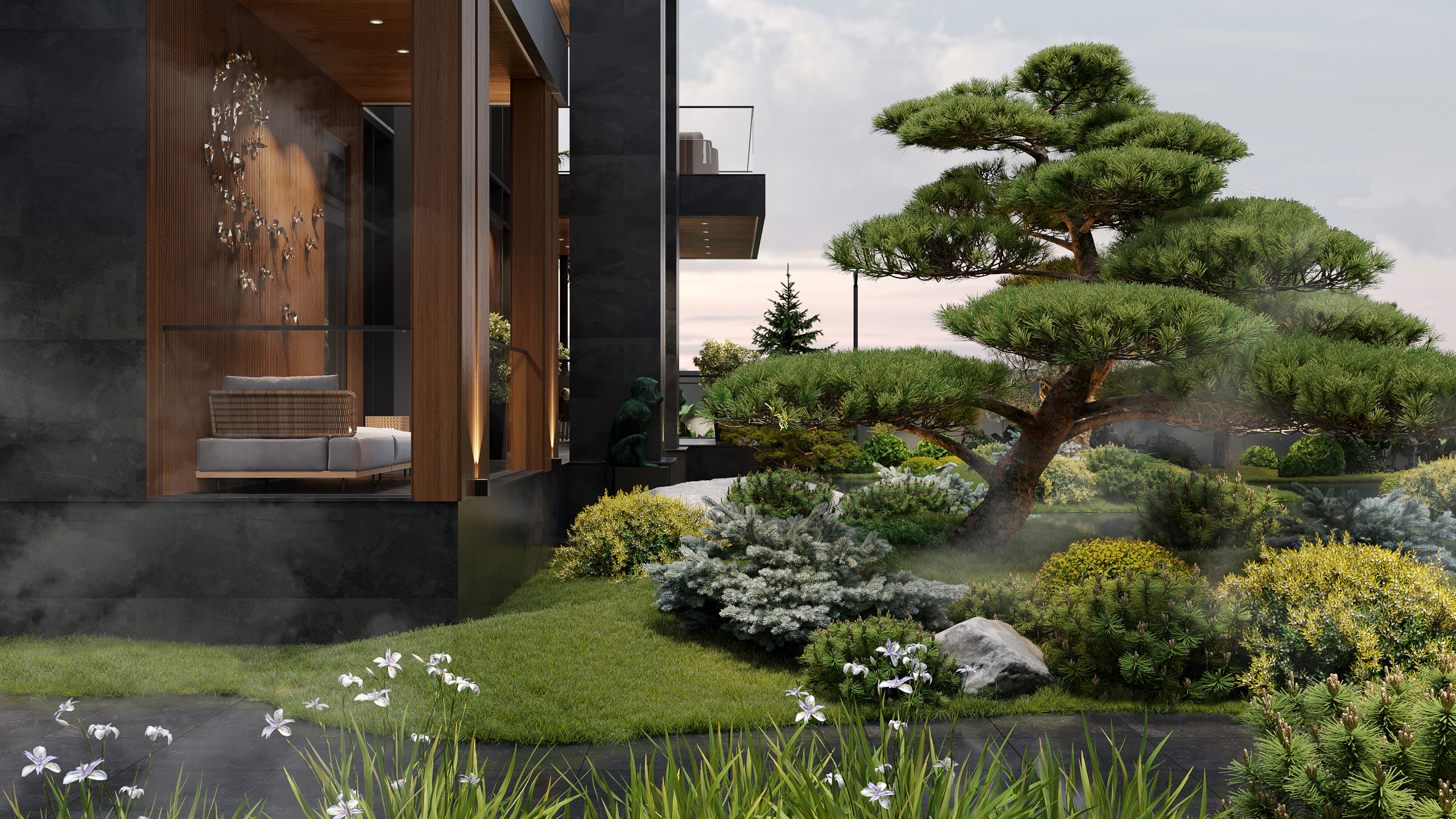 Thiết kế nội thất biệt thự tại Long Biên