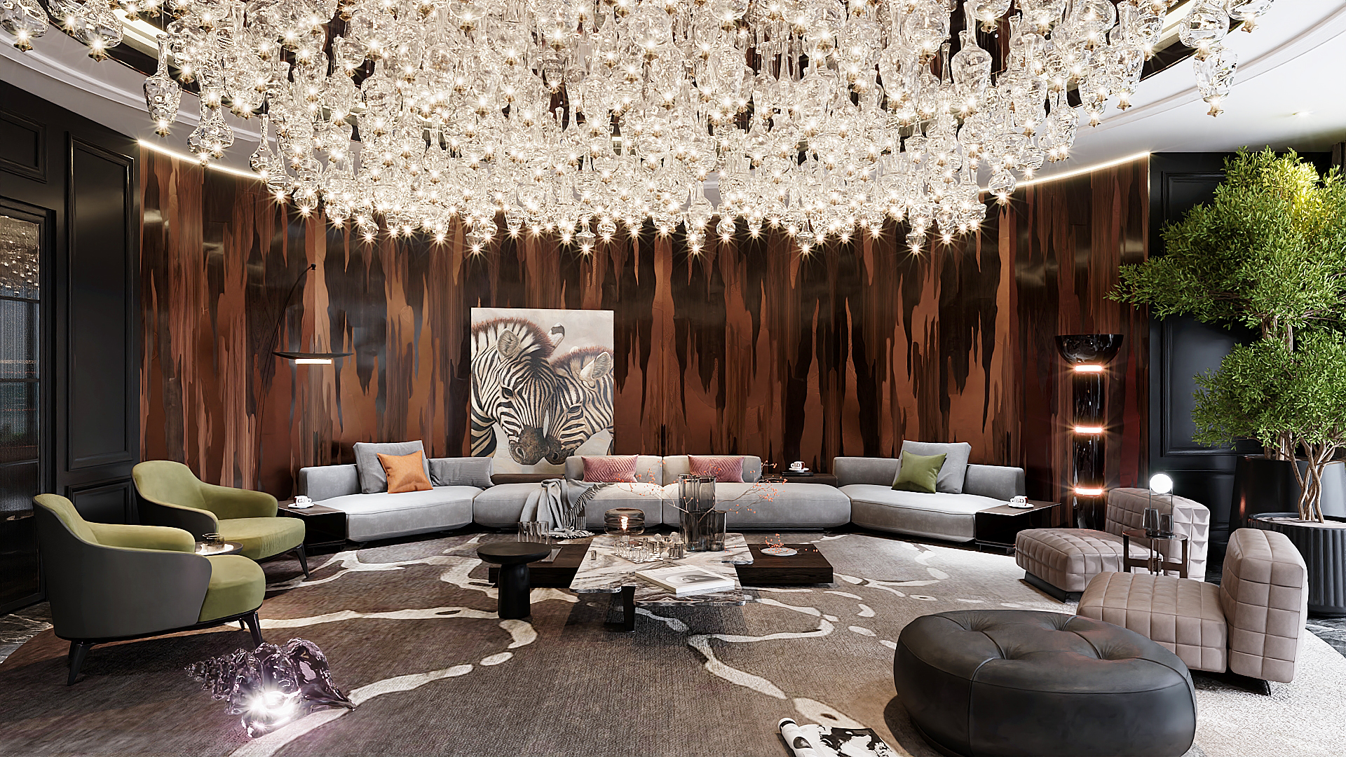 Thiết kế nội thất biệt thự tại Long Biên